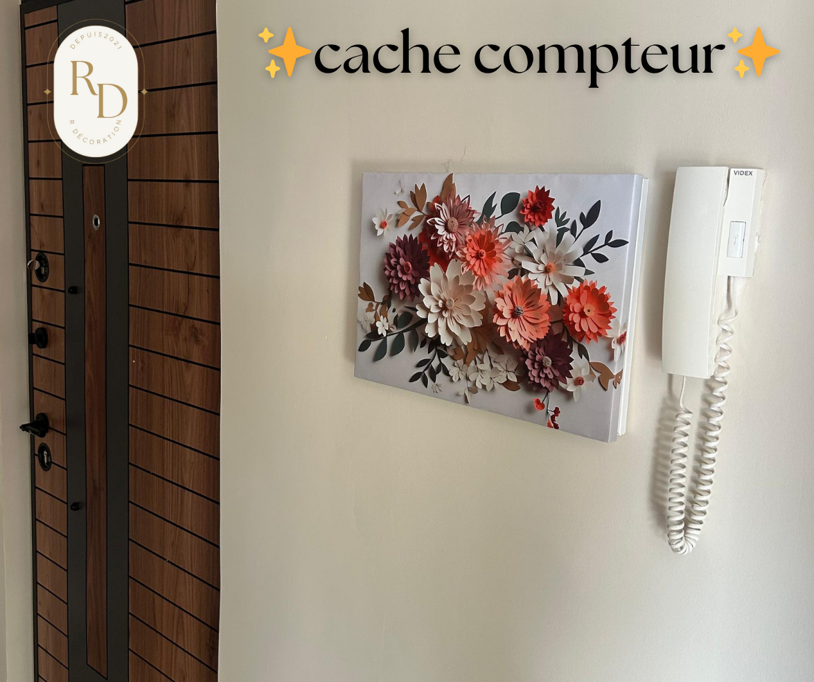 🎨Cadre cache compteur 🎨