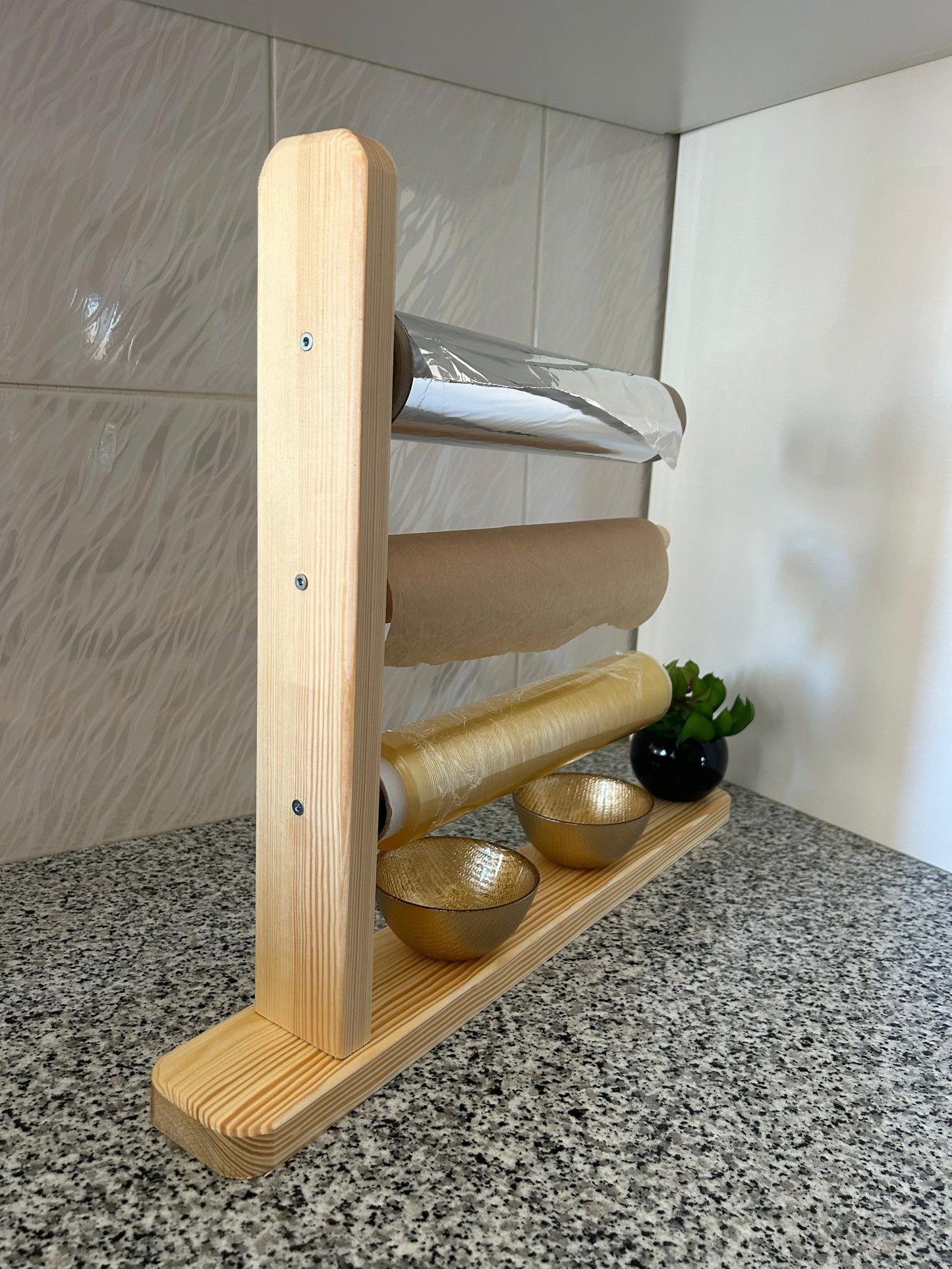 🍁 منظم رولوات المطبخ 3 في 1 🍁