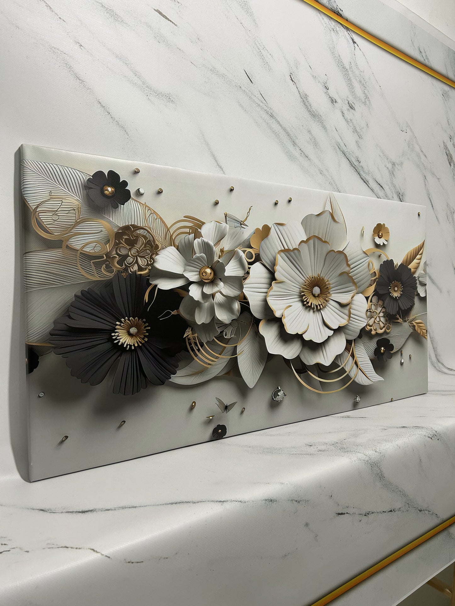 🌼Tableau décoratif fleurs XL🌼